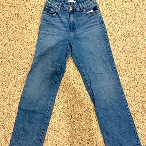 Garage 90s Straight Jean- Aria Blue (size 9)